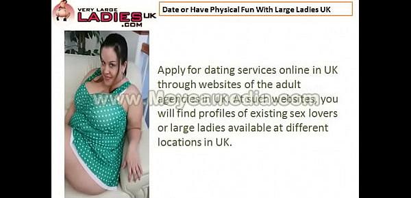  Date or Have Physical Fun With Large Ladies UK